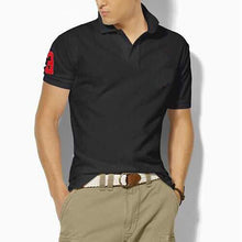 Load image into Gallery viewer, hombre big pony high quality polo top Men Short sleeve Casual rugby Shirt camisa embroidered homme polo masculine