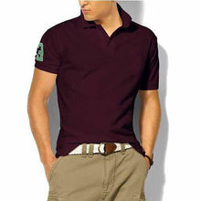 Load image into Gallery viewer, hombre big pony high quality polo top Men Short sleeve Casual rugby Shirt camisa embroidered homme polo masculine
