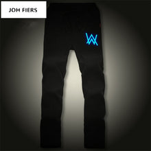 Load image into Gallery viewer, Mens Straight Pants Superman Superhero Bodybuilding Trousers Luminous Sweatpants Joggers Spring Autumn Sporting Clothing
