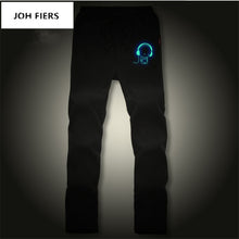 Load image into Gallery viewer, Mens Straight Pants Superman Superhero Bodybuilding Trousers Luminous Sweatpants Joggers Spring Autumn Sporting Clothing
