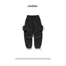 Load image into Gallery viewer, SODAWATER Men Solid Casual Pants Streetwear 2019 FW Loose Multi Pocket Cargo Pant Men Hip Hop Sweatpants Jogger Trousers 94503WS